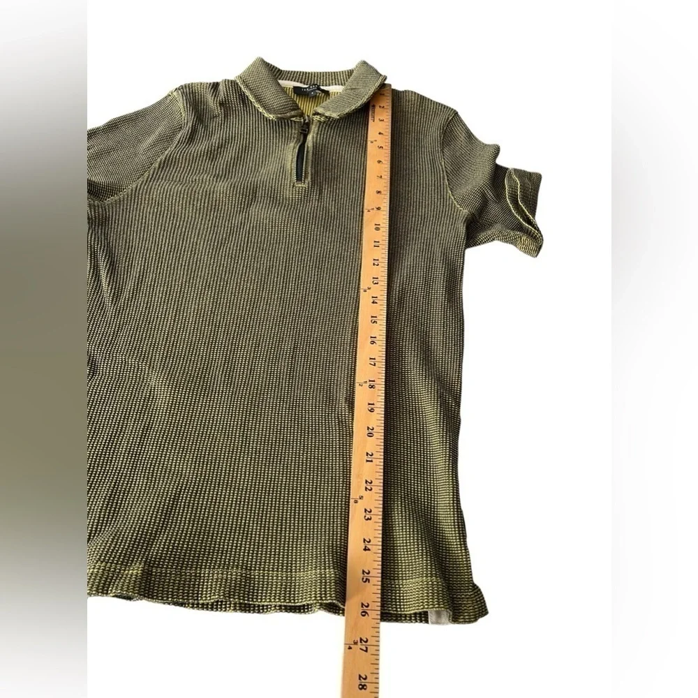 TED BAKER
Backley Textured Zip Polo Shirt Size 4 - Picture 6 of 10